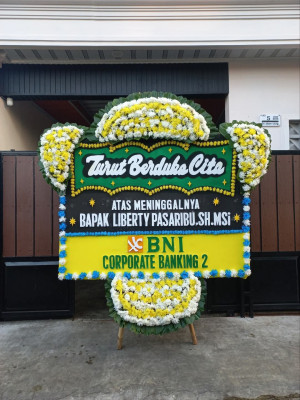 Papan Bunga Duka di Tigaraksa