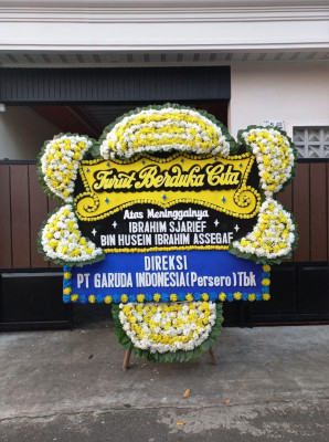 Papan Bunga Duka di Tigaraksa