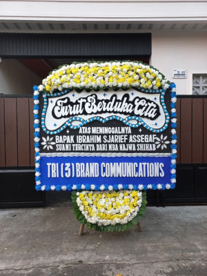 Papan Bunga Duka di Tigaraksa